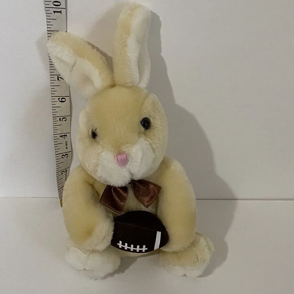Dan Dee Collector's Choice Bunny Rabbit W/ Football Plush Stuffed Animal Easter